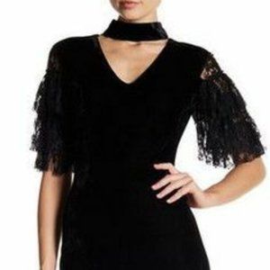Alexia Admor Lace Choker Sheath Dress